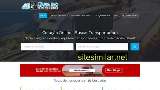 guiadotransporte.com.br alternative sites