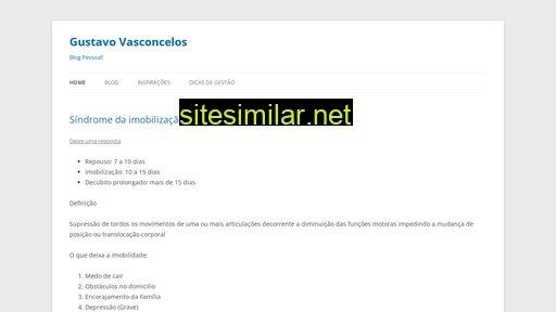 gustavovasconcelos.com.br alternative sites