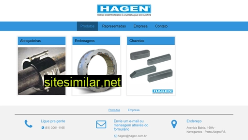 hagen.com.br alternative sites