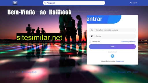 hallbook.com.br alternative sites