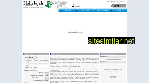 hallelujah.com.br alternative sites