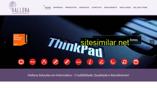 hallona.com.br alternative sites