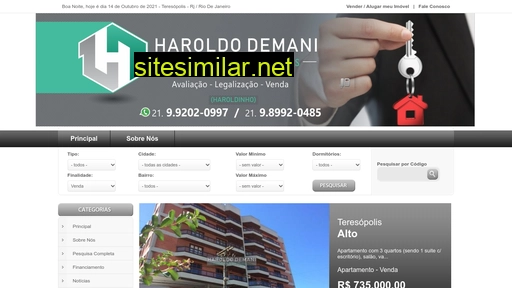 haroldodemani.com.br alternative sites