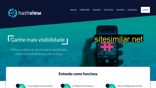 hashview.com.br alternative sites