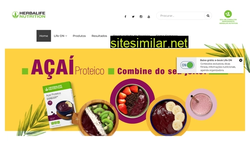 herbalifelifeon.com.br alternative sites