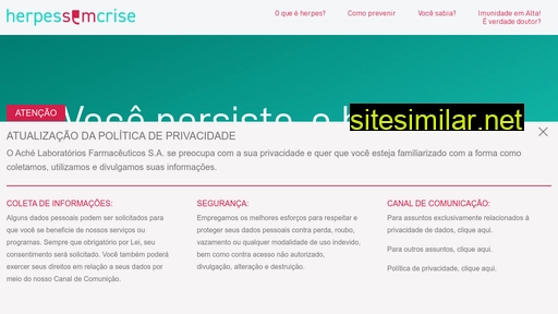 herpessemcrise.com.br alternative sites