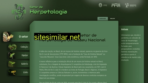 herpetologiamuseunacional.com.br alternative sites