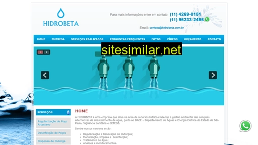 hidrobeta.com.br alternative sites