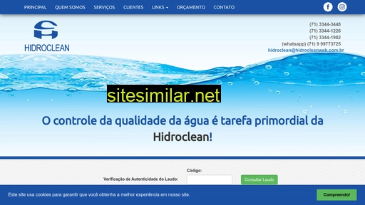 hidrocleanweb.com.br alternative sites