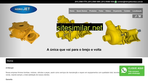 hidrojetbombas.com.br alternative sites