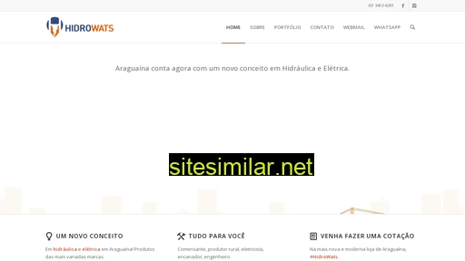 hidrowats.net.br alternative sites