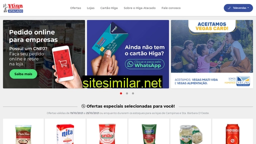 higa.com.br alternative sites