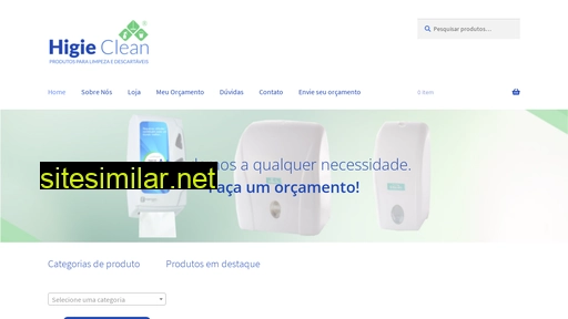 higieclean.com.br alternative sites