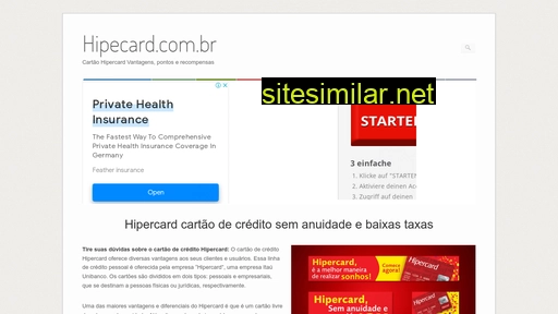 hipecard.com.br alternative sites