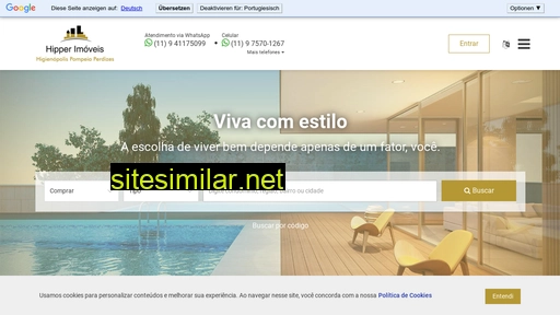 hipperimoveis.com.br alternative sites