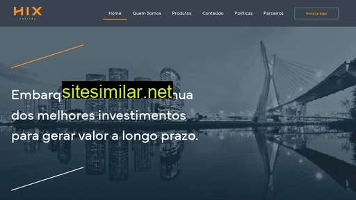 hixcapital.com.br alternative sites