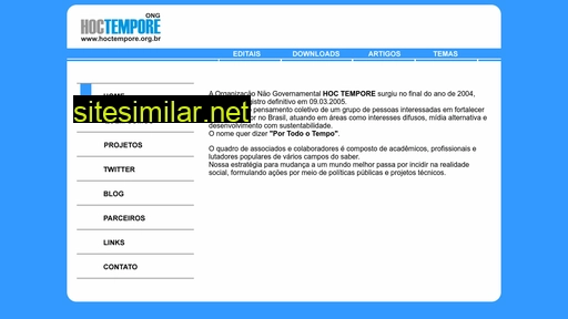 hoctempore.org.br alternative sites
