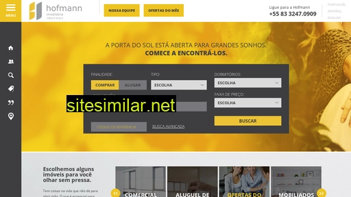 hofmannimobiliaria.com.br alternative sites