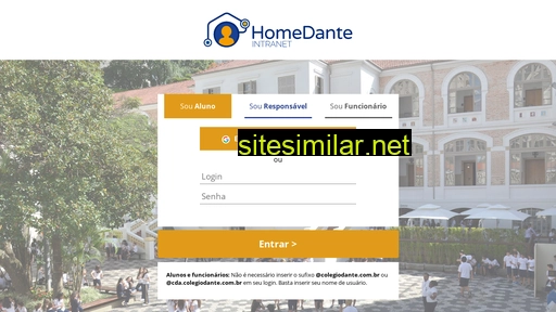 homedante.colegiodante.com.br alternative sites