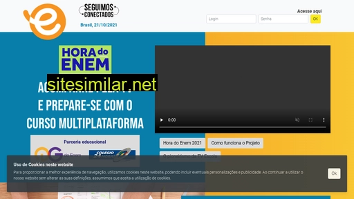 horadoenem.org.br alternative sites