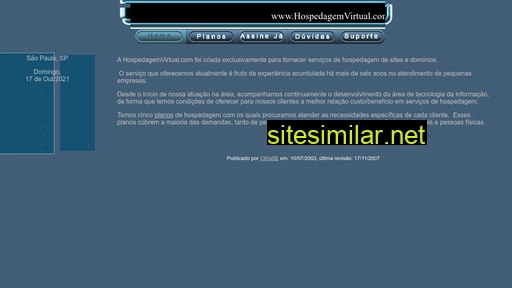 hospedagemvirtual.com.br alternative sites