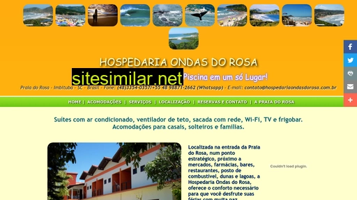 hospedariaondasdorosa.com.br alternative sites