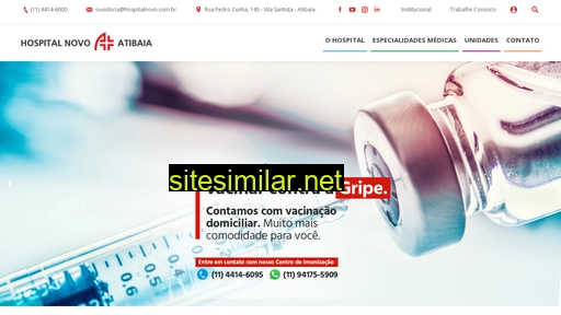 hospitalnovo.com.br alternative sites