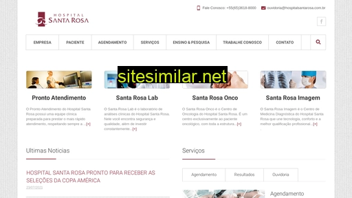 hospitalsantarosa.com.br alternative sites