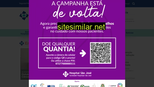 hospitalsj.com.br alternative sites