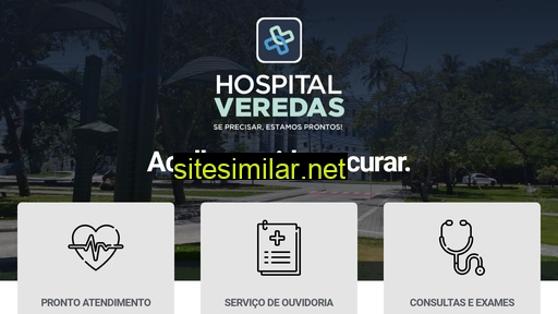 hospitalveredas.com.br alternative sites