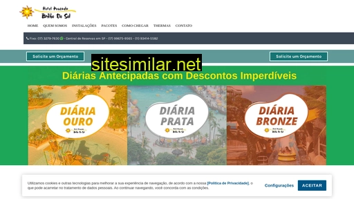 hotelpousadabrilhodosol.com.br alternative sites