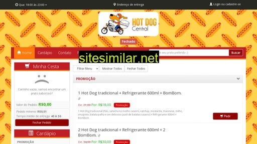 hotdogcentral.com.br alternative sites