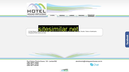 hotelaguasvirtuosas.com.br alternative sites