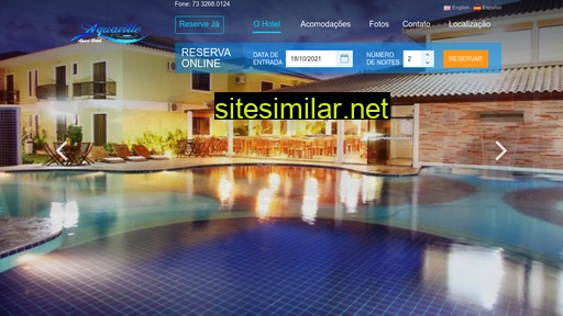 hotelaquaville.com.br alternative sites