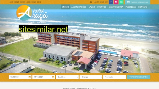 hotelaraca.com.br alternative sites