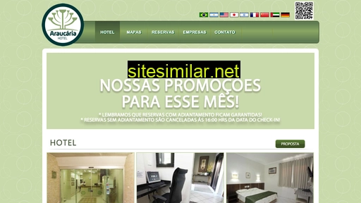 hotelaraucaria.com.br alternative sites