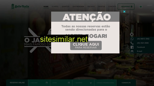 hotelbellaitalia.com.br alternative sites