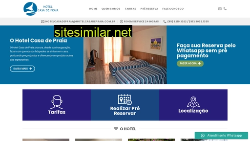 hotelcasadepraia.com.br alternative sites