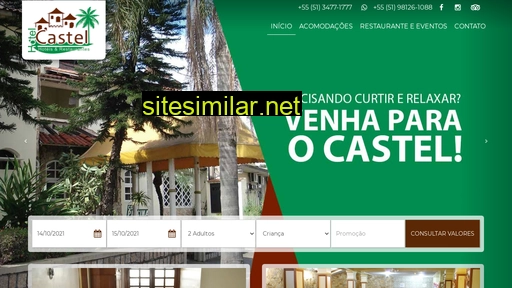 hotelcastel.com.br alternative sites