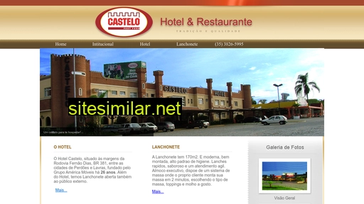 hotelcastelomg.com.br alternative sites