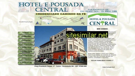 hotelcentralparaisopolis.com.br alternative sites