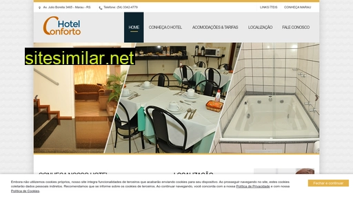 hotelconfortomarau.com.br alternative sites