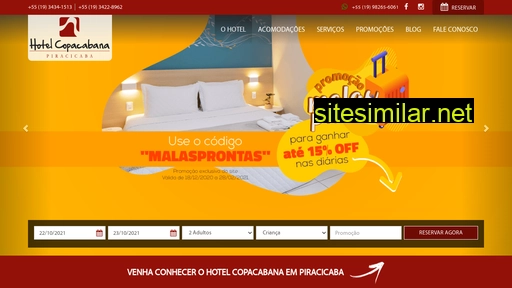 hotelcopacabanapiracicaba.com.br alternative sites