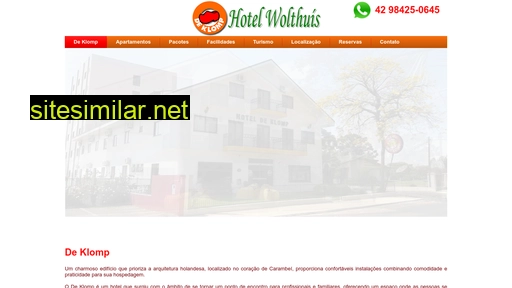 hoteldeklomp.com.br alternative sites
