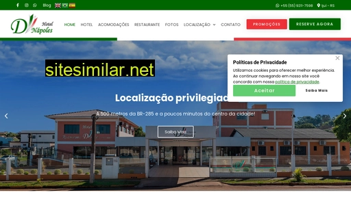 hoteldnapoles.com.br alternative sites