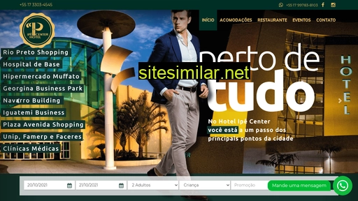 hotelipecenter.com.br alternative sites
