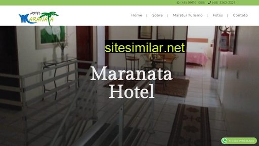 hotelmaranata.com.br alternative sites