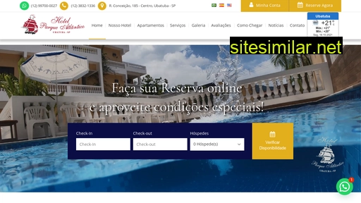 hotelparqueatlantico.com.br alternative sites