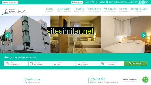 hotelportomaceio.com.br alternative sites