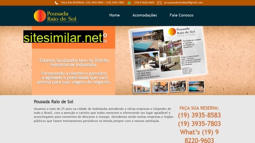 hotelpousadaraiodesol.com.br alternative sites